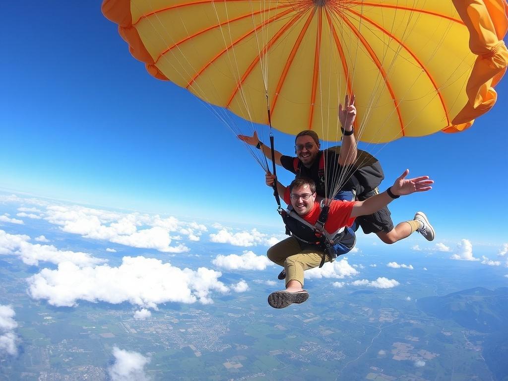     Kredit für einen Fallschirmsprung – Adrenalin finanzieren. Sinnvolles Zubehör und Extras für den perfekten Fallschirmsprung