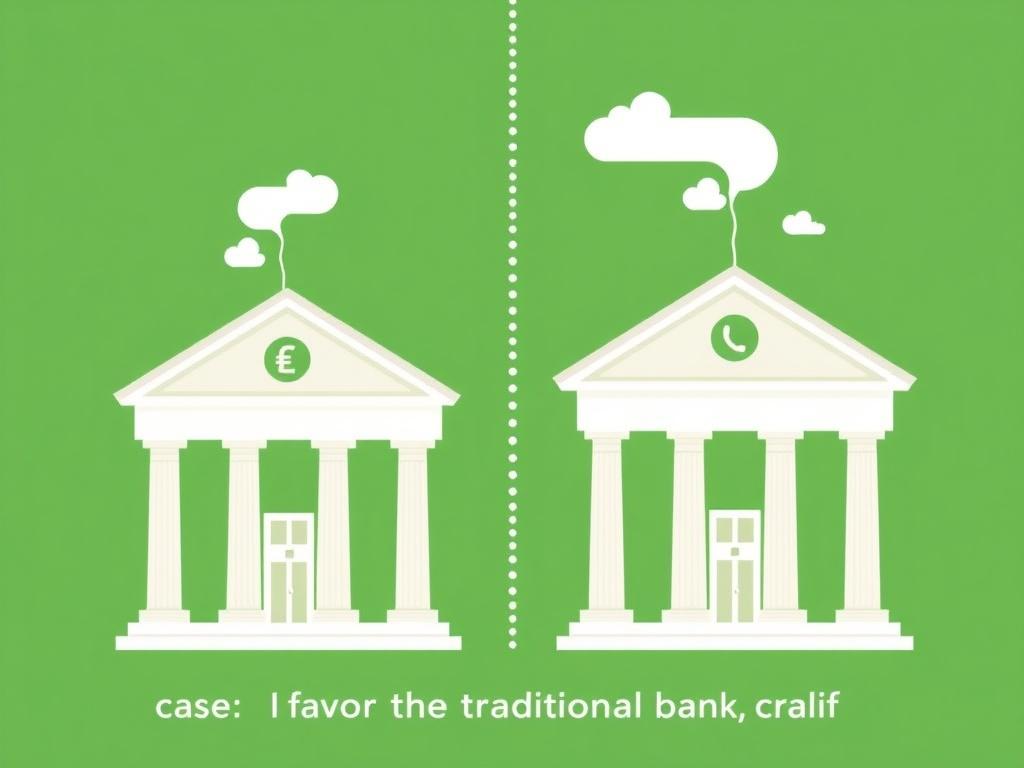     Crédits en ligne vs banques traditionnelles. Cas d’usage : privilégier la banque traditionnelle