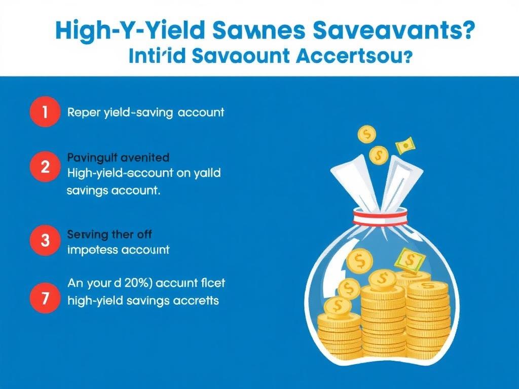     What is a high-yield savings account?. Key Features of High-Yield Savings Accounts