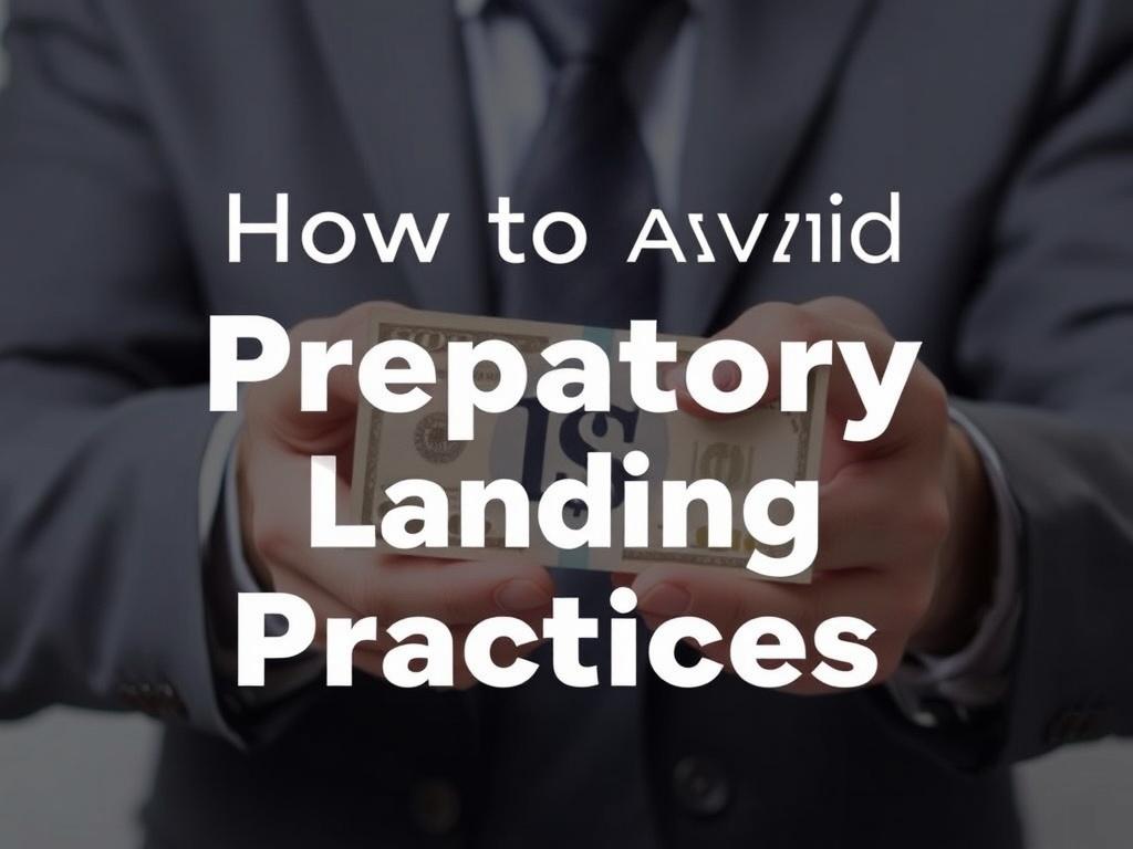     How to avoid predatory lending practices. Resources for Victims of Predatory Lending