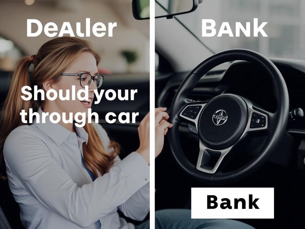     Should you finance a car through a dealer or a bank?. Convenience and Flexibility: What Matters More?