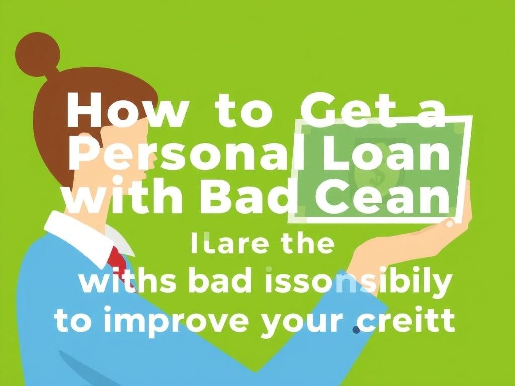     How to get a personal loan with bad credit. Step 6: Use the Loan Responsibly to Improve Your Credit