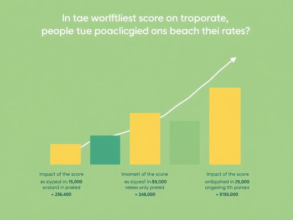     Impact du score sur les taux proposés. Études de cas : comment le score influence concrètement les taux proposés