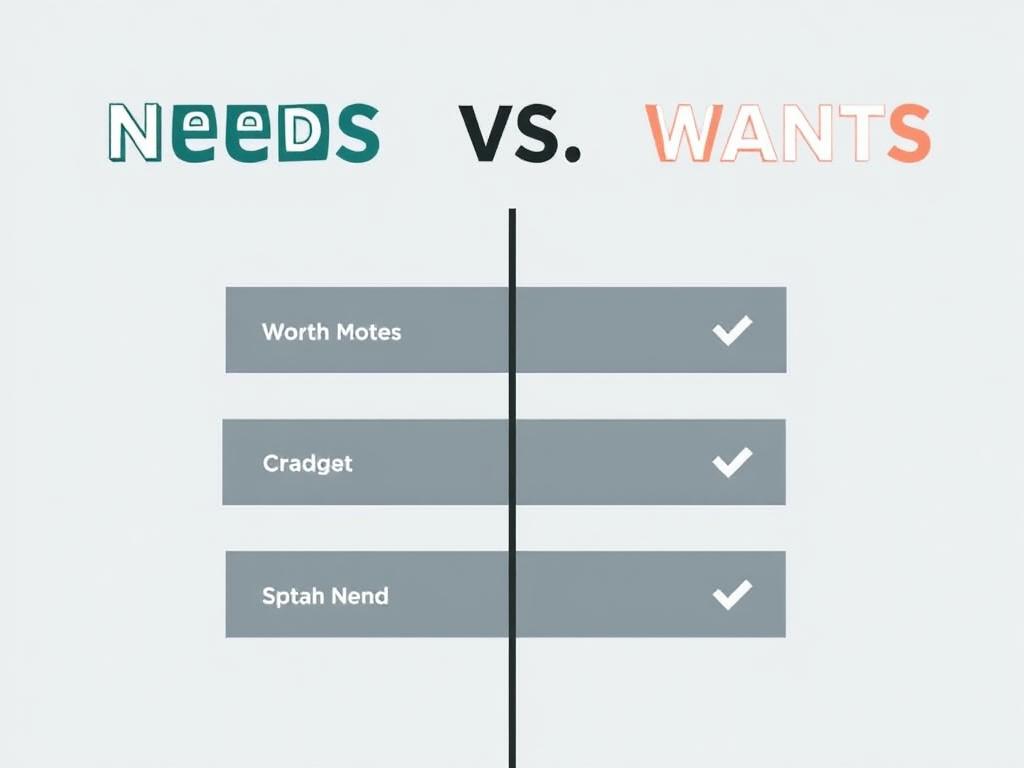     Difference between needs vs. wants in financial planning.. Wie Technologie und Tools helfen, Bedürfnisse und Wünsche zu unterscheiden