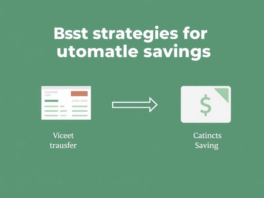     Best strategies for automatic savings. 1. Set Up Automatic Transfers from Checking to Savings