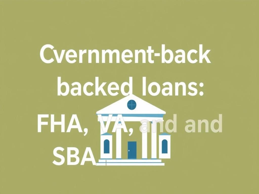     Staatlich geförderte Kredite: FHA-, VA- und SBA-Optionen. Conclusion