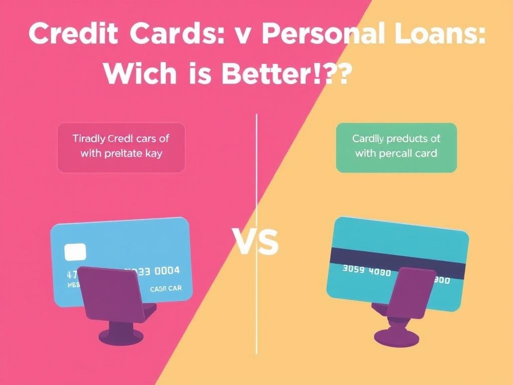     Credit Cards vs. Personal Loans: Which Is Better?. Perspectives futures : comment évolueront cartes de crédit et prêts personnels ?