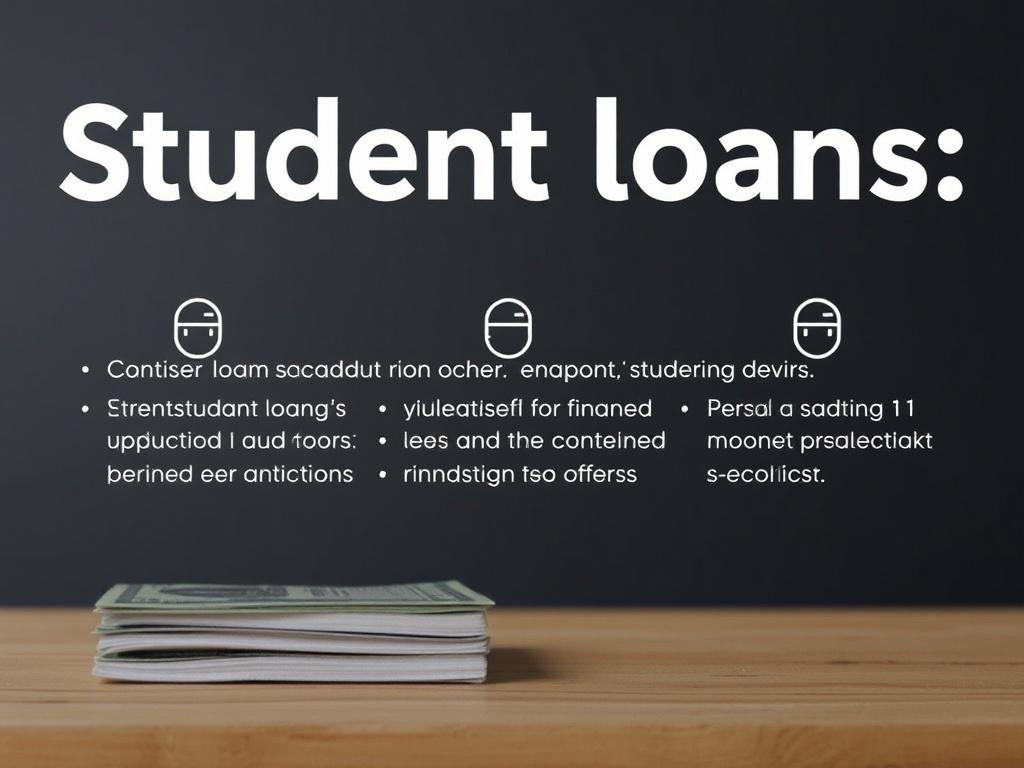     Prêts étudiants : options de financement. Conclusion