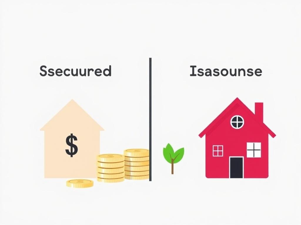     Préstamos con garantía vs. sin garantía: diferencias clave. Exemples concrets pour illustrer les différences