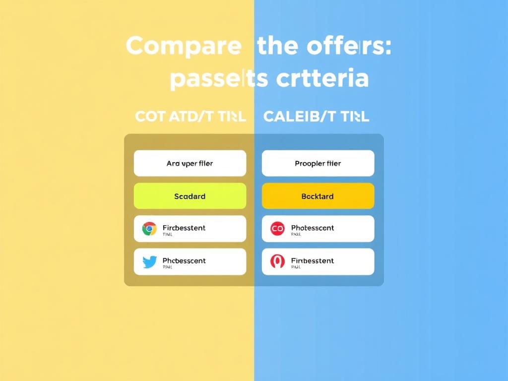     Comparer les offres : critères importants. Les outils numériques pour comparer les offres facilement