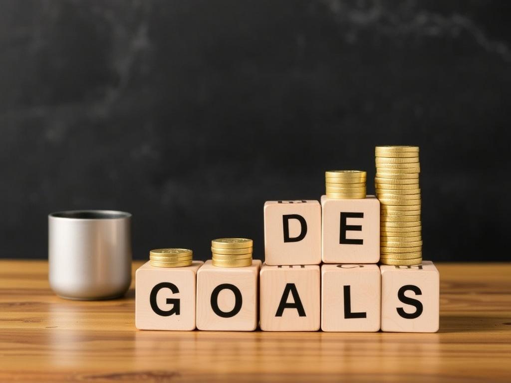     How to set and achieve financial goals.. Wie man finanzielle Ziele plant und umsetzt