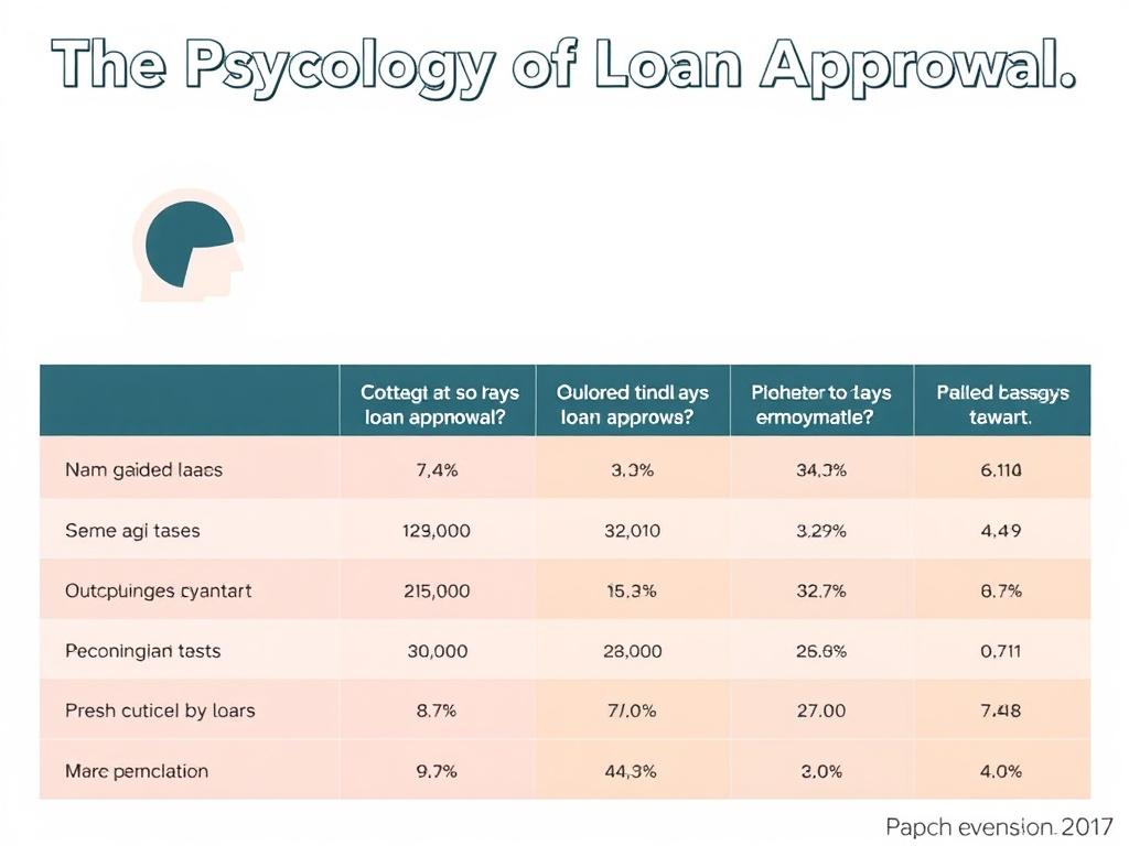 The Psychology of Loan Approval. Tablas con resumen de sesgos y mitigaciones