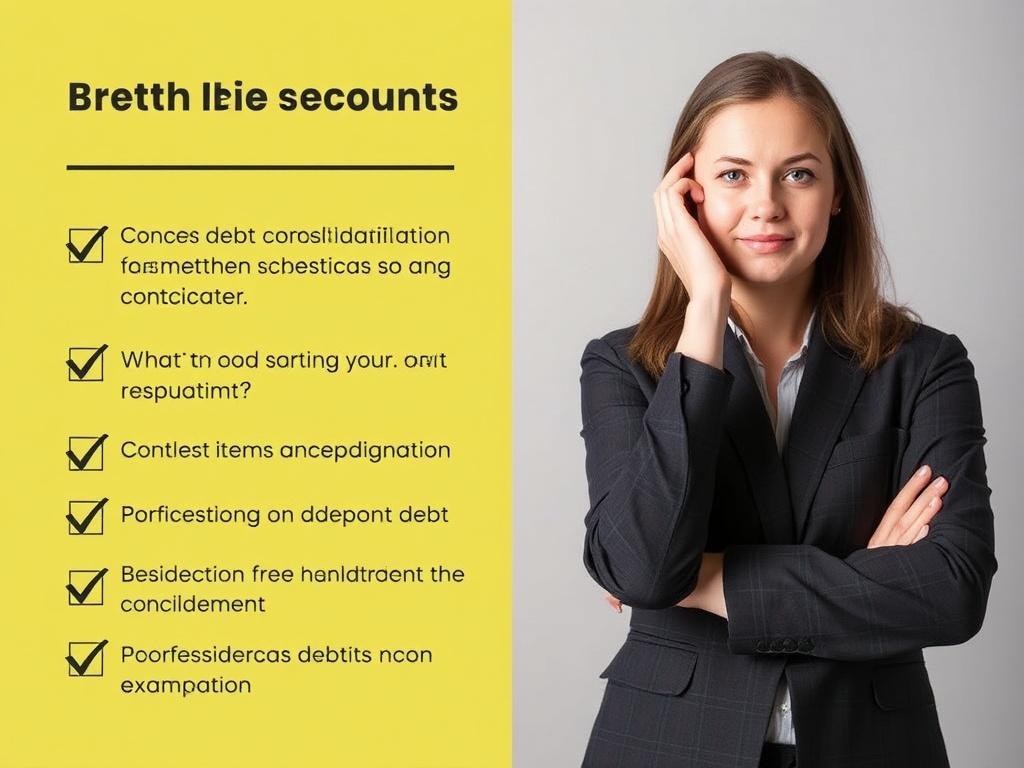 Debt Consolidation: Pros and Cons. Lista de comprobación antes de consolidar