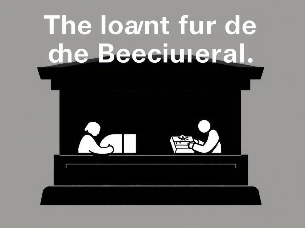 Der Kredit für die Beerdigung.. ¿Qué significa realmente "Der Kredit für die Beerdigung"?