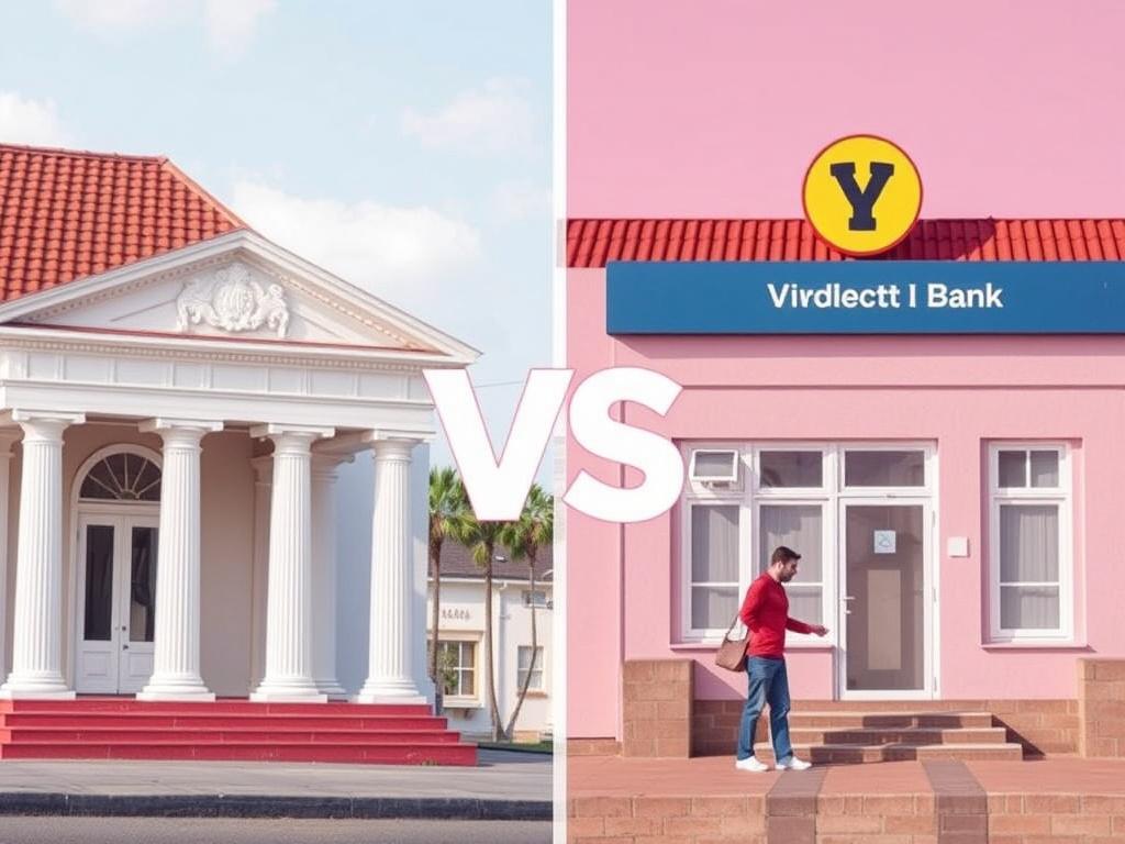 Der Kredit von der Hausbank vs. Kredit von der Direktbank.. Conclusión