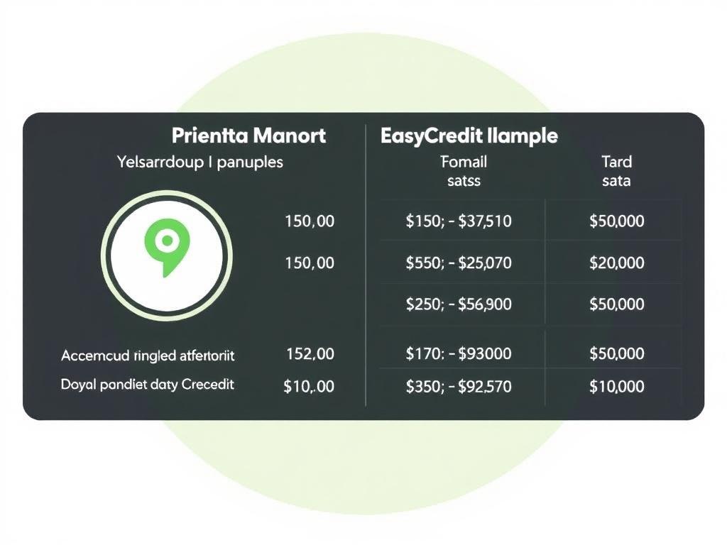 Der easyCredit der TeamBank.. Simulación práctica: ejemplo hipotético para entender costes