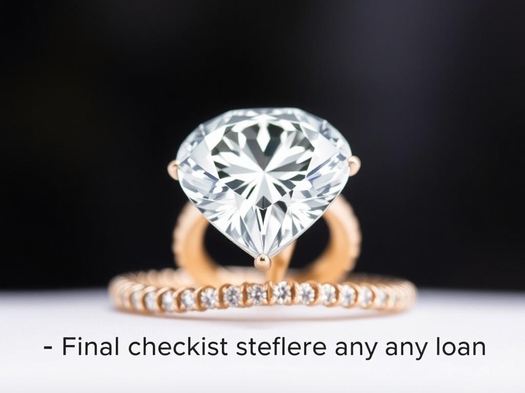 Der Kredit für den Kauf eines Diamanten oder Schmucks.. Checklist final antes de firmar cualquier crédito