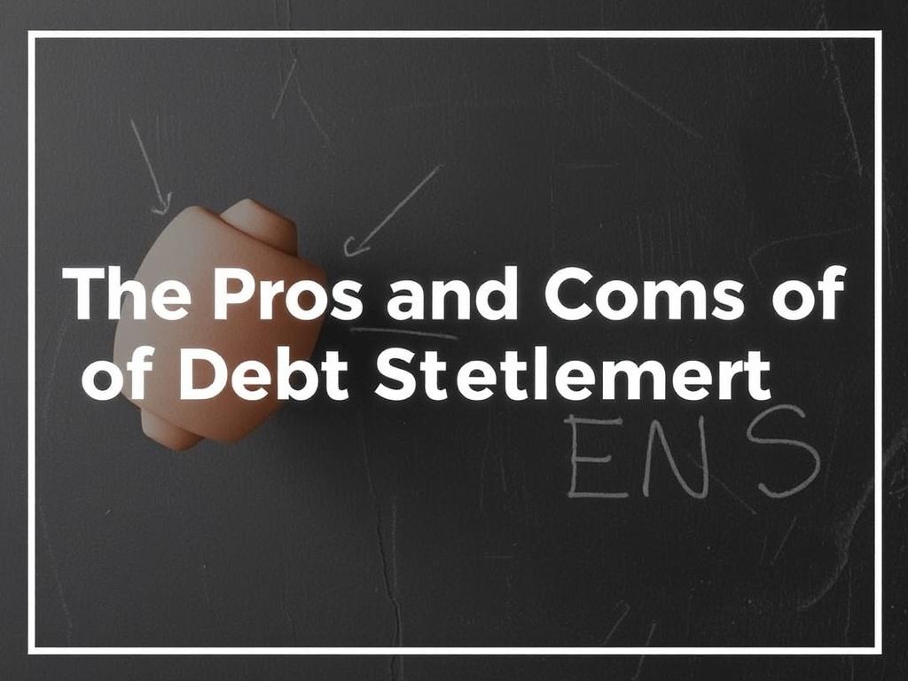 The Pros and Cons of Debt Settlement. Conclusión