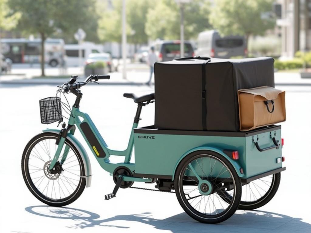 Prêt pour l'achat d'un vélo cargo électrique. Legislación, normativa y uso urbano