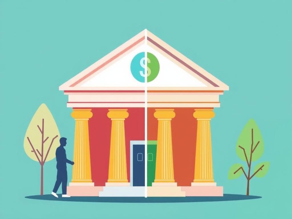 Der Kredit von der Hausbank vs. Kredit von der Direktbank.. Comparación práctica: costes, tiempo y experiencia