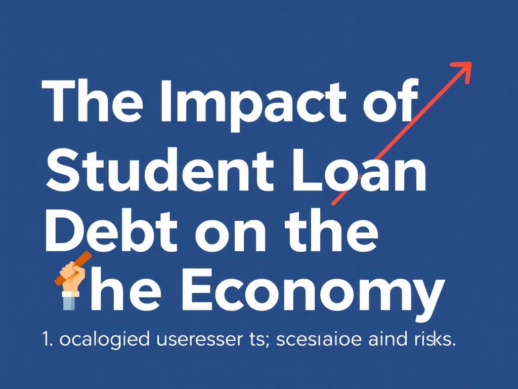 The Impact of Student Loan Debt on the Economy. Mirando al futuro: escenarios y riesgos