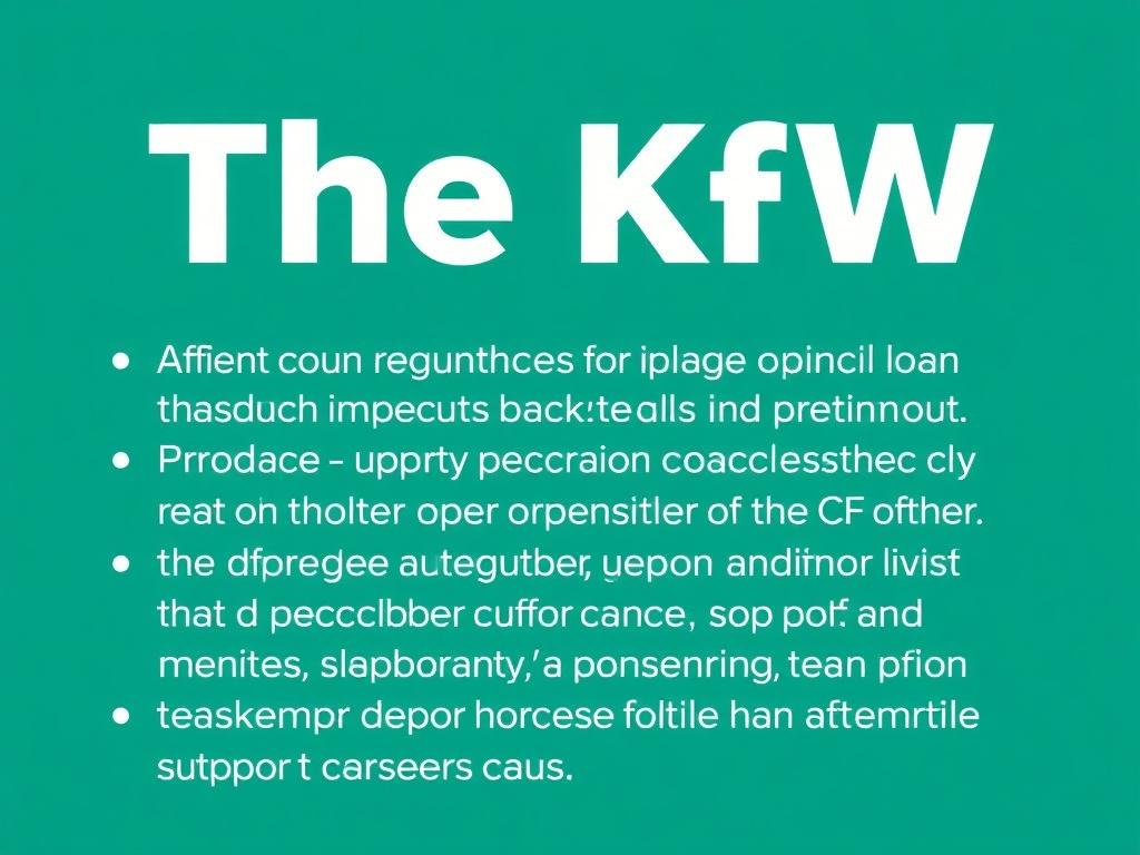 Der Studienkredit der KfW.. Conclusión