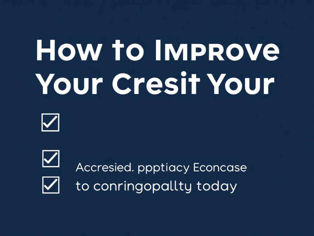 How to Improve Your Credit Score Quickly. Lista priorizada de verificación (checklist) para ejecutar hoy