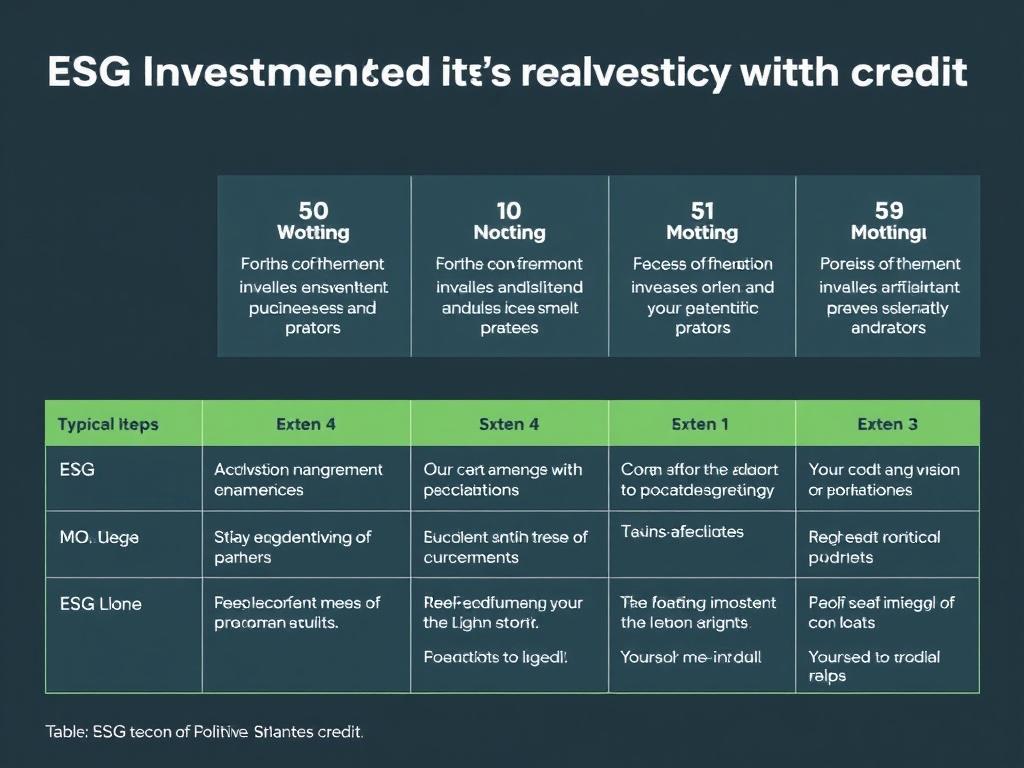 Inversión ESG y su relación con el crédito.. Tabla: Pasos típicos para integrar ESG en un banco