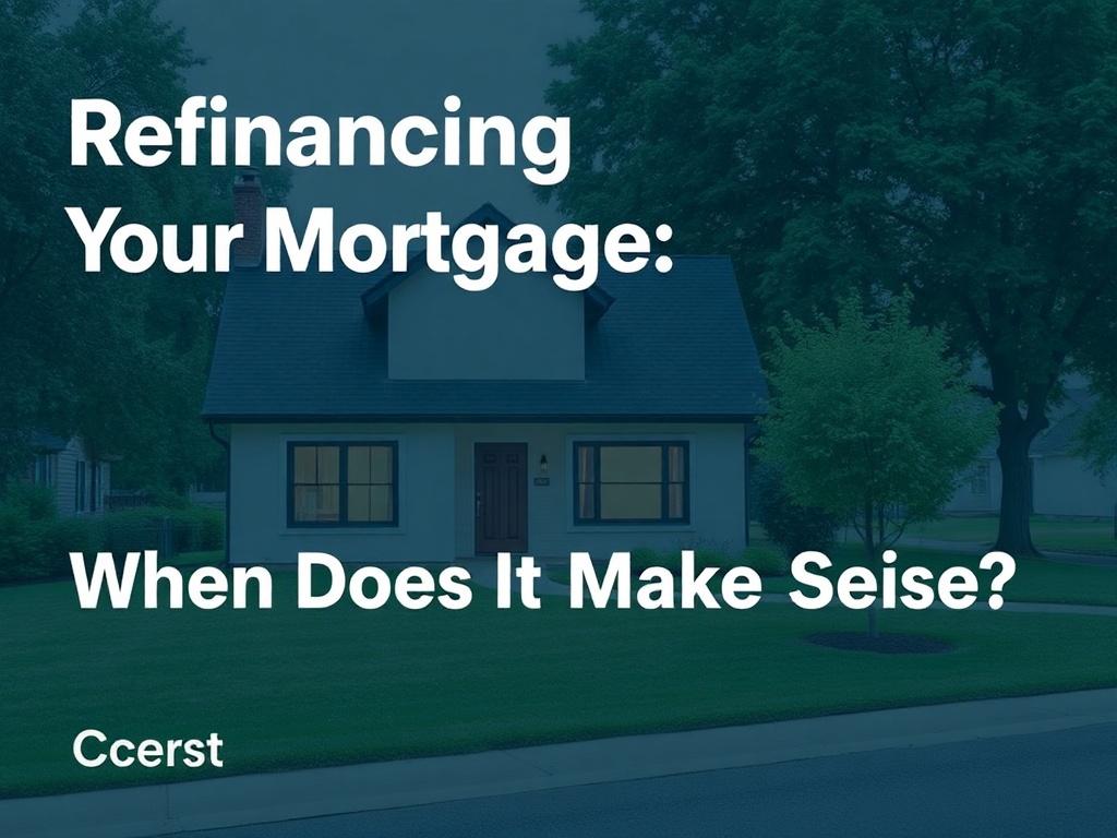 Refinancing Your Mortgage: When Does It Make Sense?. Conclusión