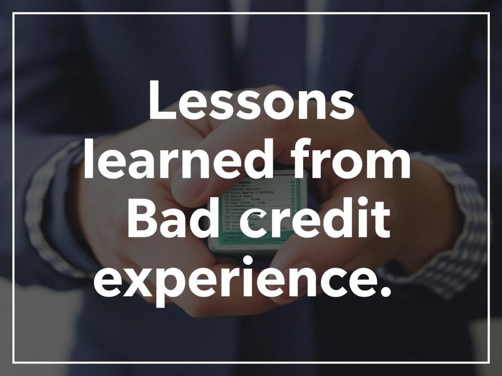 Lecciones aprendidas de un mal experience crediticio.. ¿Qué es una mala experiencia crediticia y por qué duele tanto?