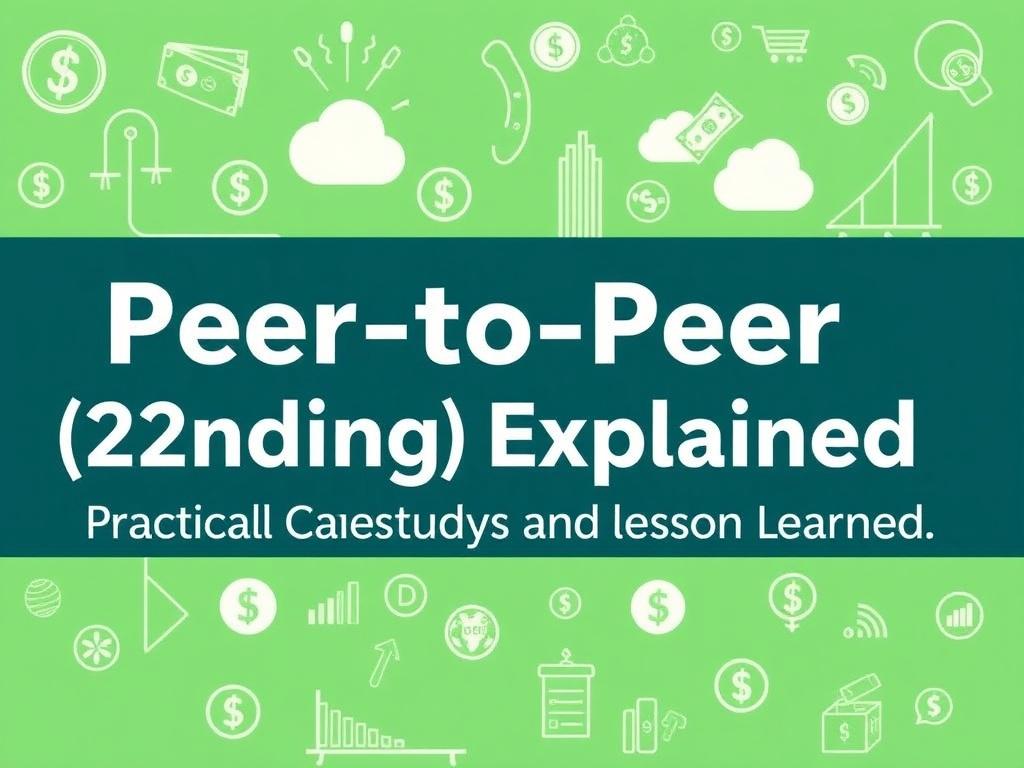 Peer-to-Peer (P2P) Lending Explained. Casos prácticos y lecciones aprendidas