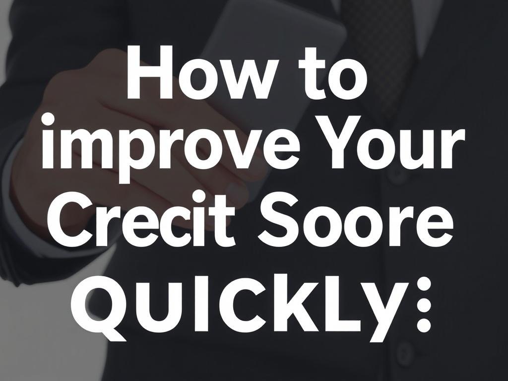 How to Improve Your Credit Score Quickly. Conclusión